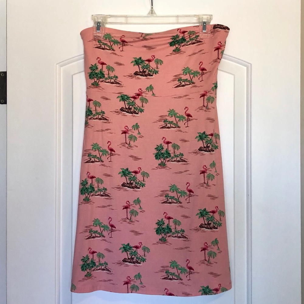 Strapless dress